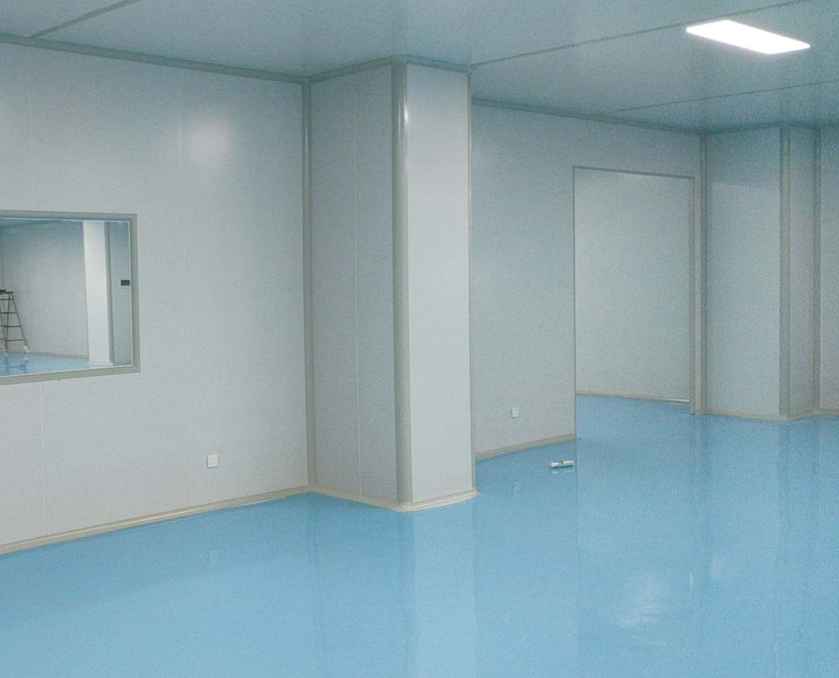 河北睿天航遠電子十萬級凈化車間施工完成